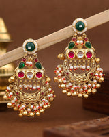 Kiyana Premium Golden Danglers
