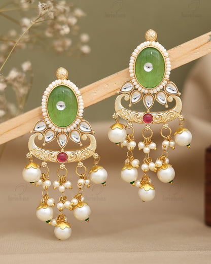 Ramika Premium Gold Danglers