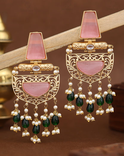 Tattva Premium Gold Danglers