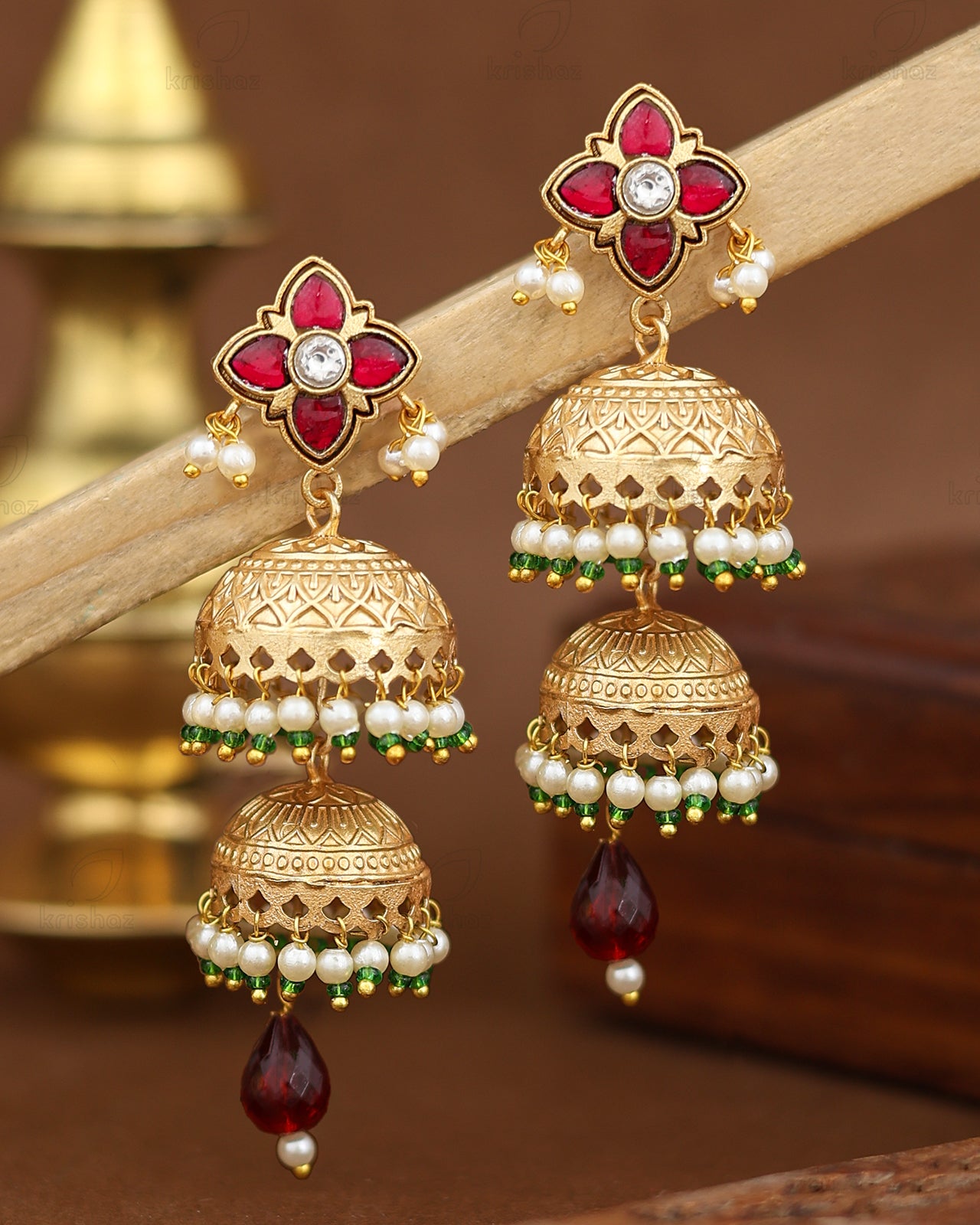 Shankari Jhumki Earrings