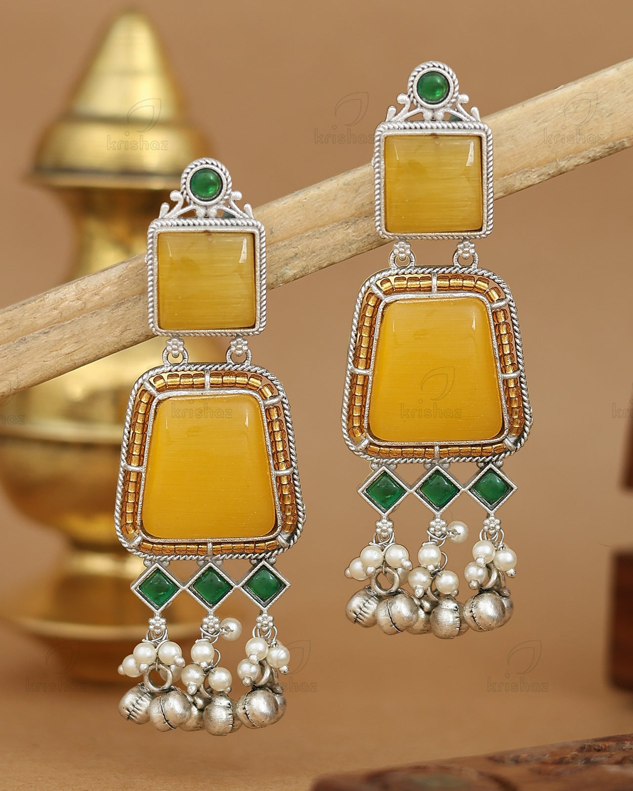 Jalsa Dangler Earrings