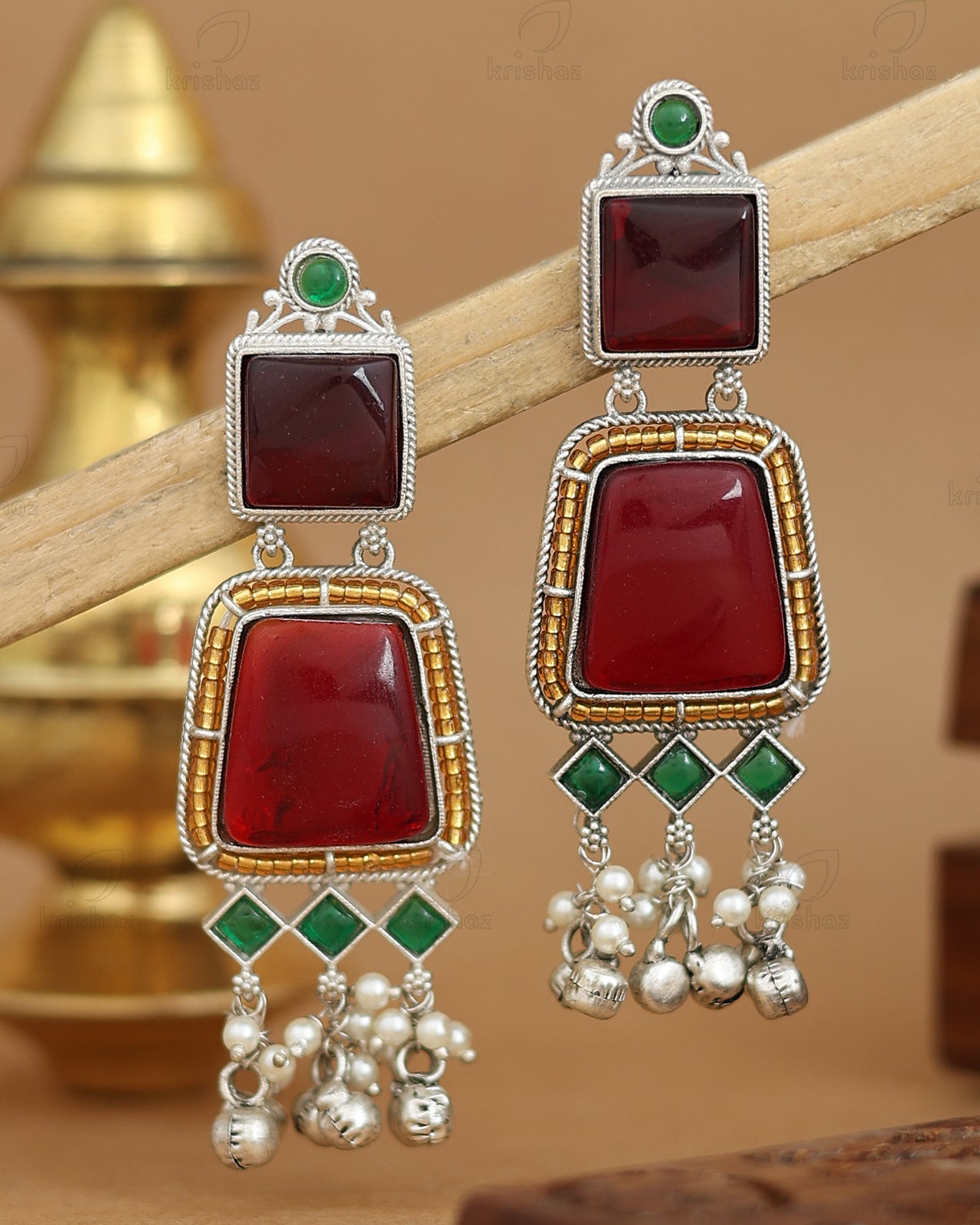 Jalsa Dangler Earrings