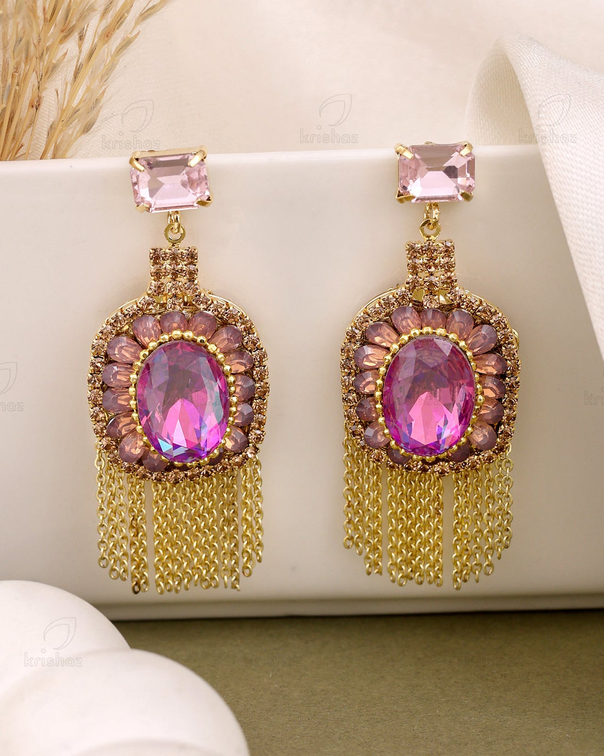 Gracious Handmade Dangler Earrings