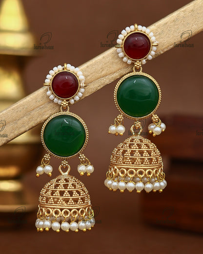 Pranjal Jhumki Earrings
