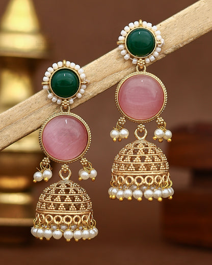 Pranjal Jhumki Earrings