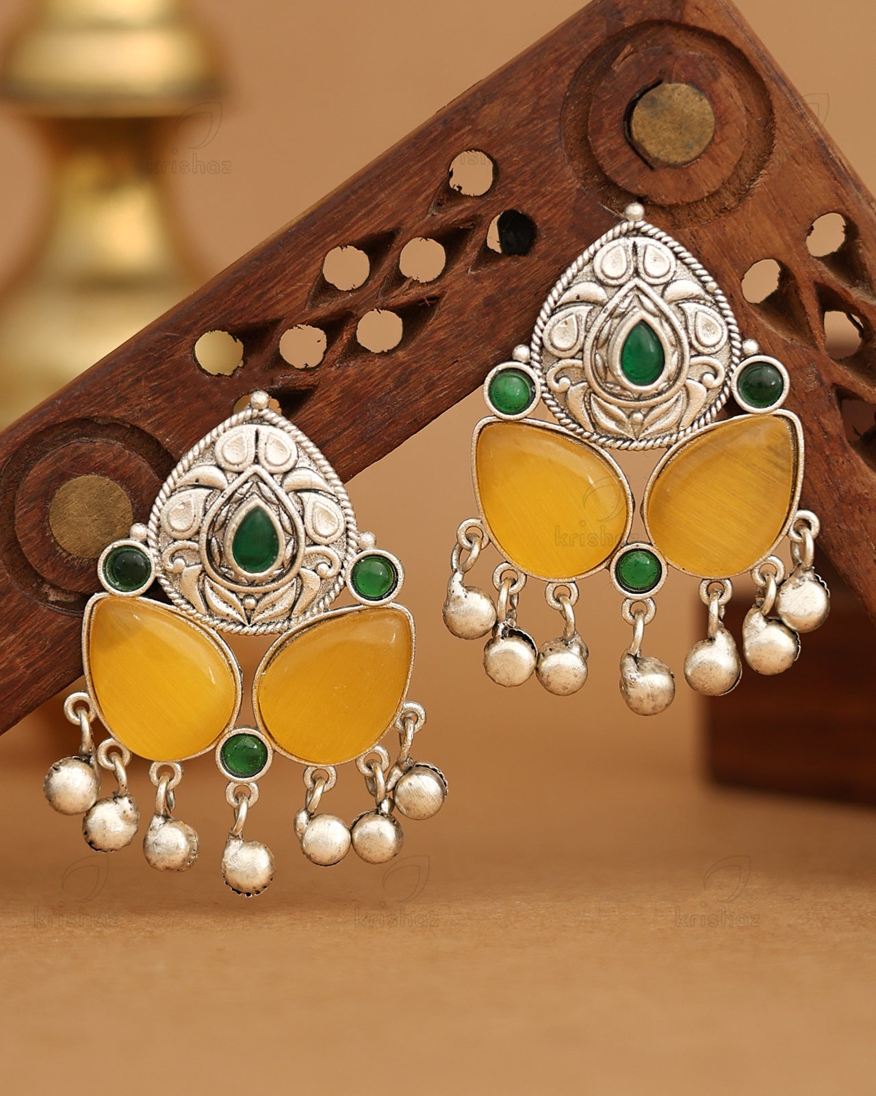 Trilok Stud Earrings