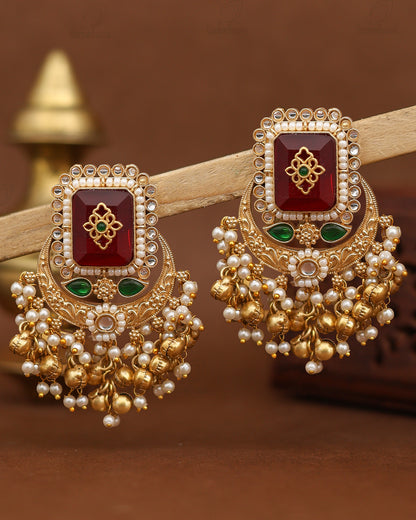 Chandrika Premium Gold Studs