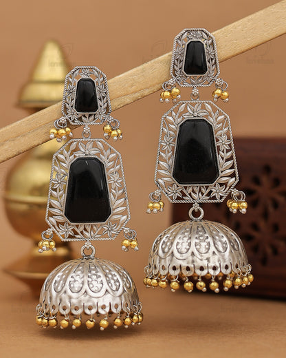 Teertha Premium Jhumki Earrings