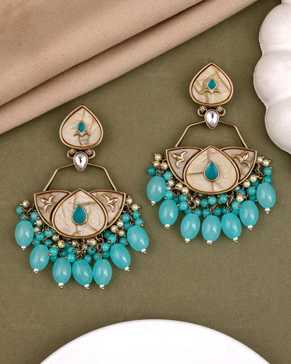 Keerti Kundan Dangler Earrings