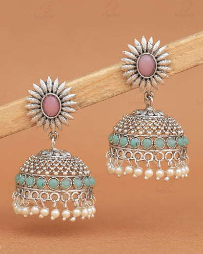 Reva Jhumki Earrings - wxo