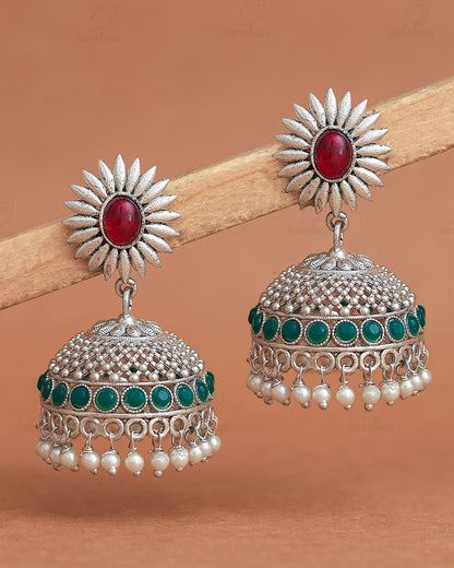 Reva Jhumki Earrings - wxo