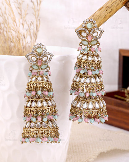 Areesha Pakistani Kundan Jhumki