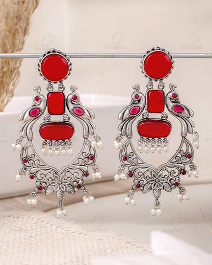 Pushpa Dangler Earrings
