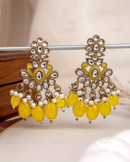 Bhargavi Kundan Danglers-M