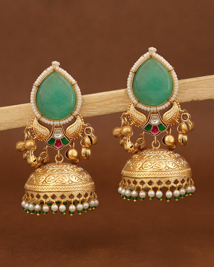 Sharvani Gold Jhumki