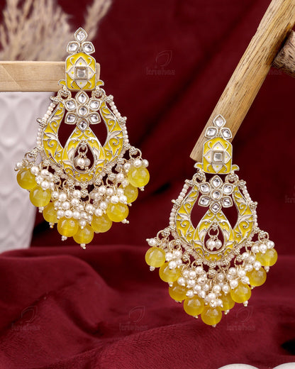 Sheetal Kundan Danglers-M