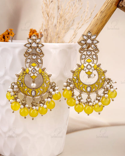 Rudrakshi Kundan Danglers-M