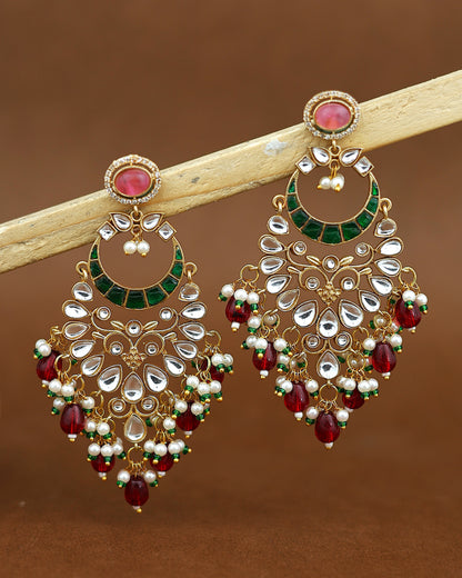 Morvika Premium Gold Danglers