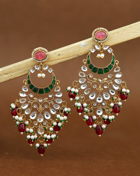 Morvika Premium Gold Danglers