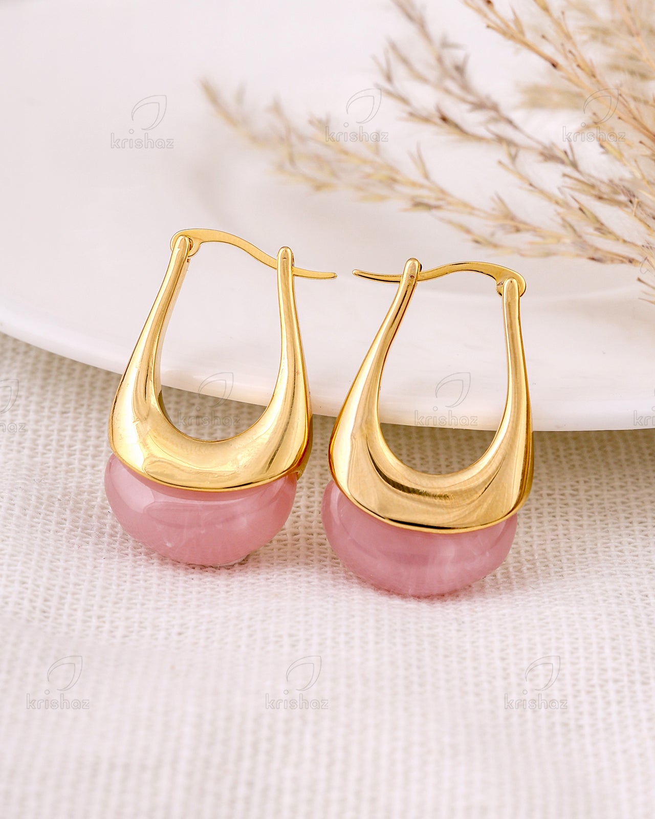 Rowan Fashionable Hoop Earrings – Krishaz Wholesale
