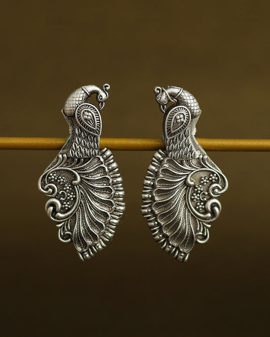 Mayur stud earrings