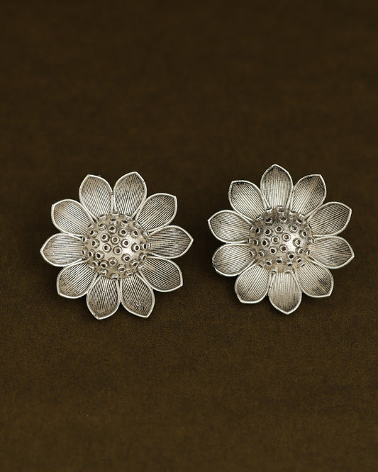 Gul Flower Studs Earrings