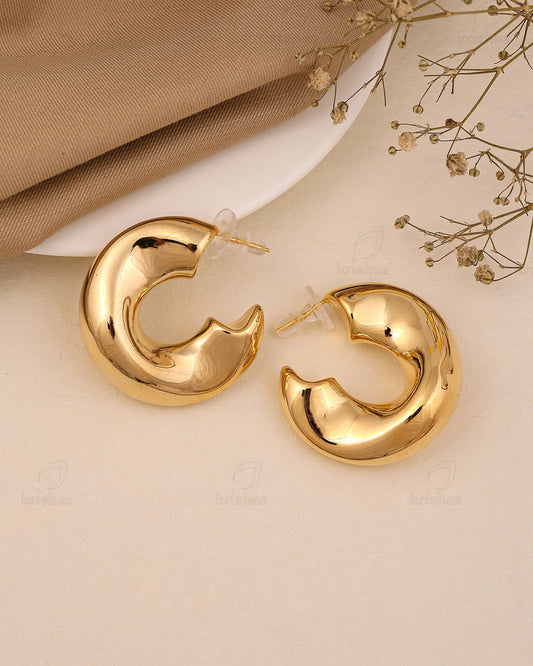 Chuck Fashionable Hoop Earrings