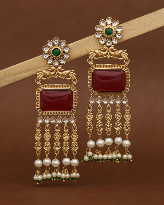 Chaitanya Premium Gold Danglers