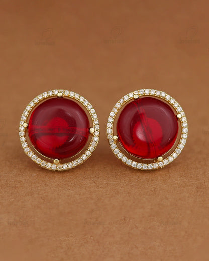 Aura Premium Stud Earrings