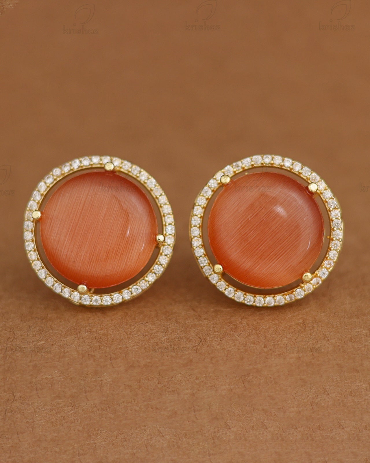 Aura Premium Stud Earrings