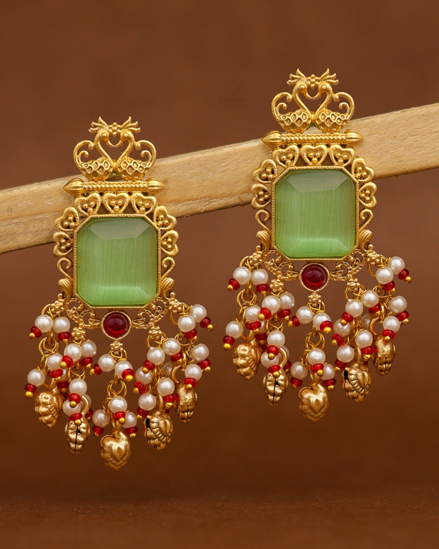 Nitya Premium Gold Danglers