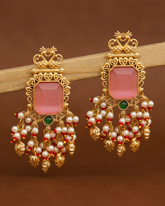 Nitya Premium Gold Danglers