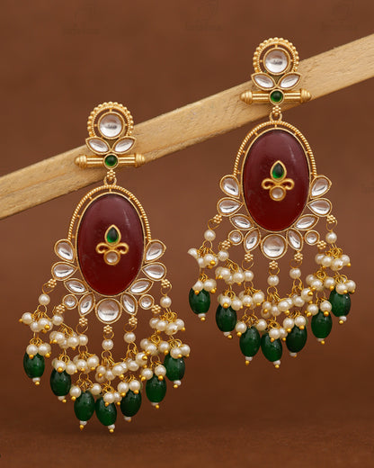 Anokhi Premium Gold Danglers