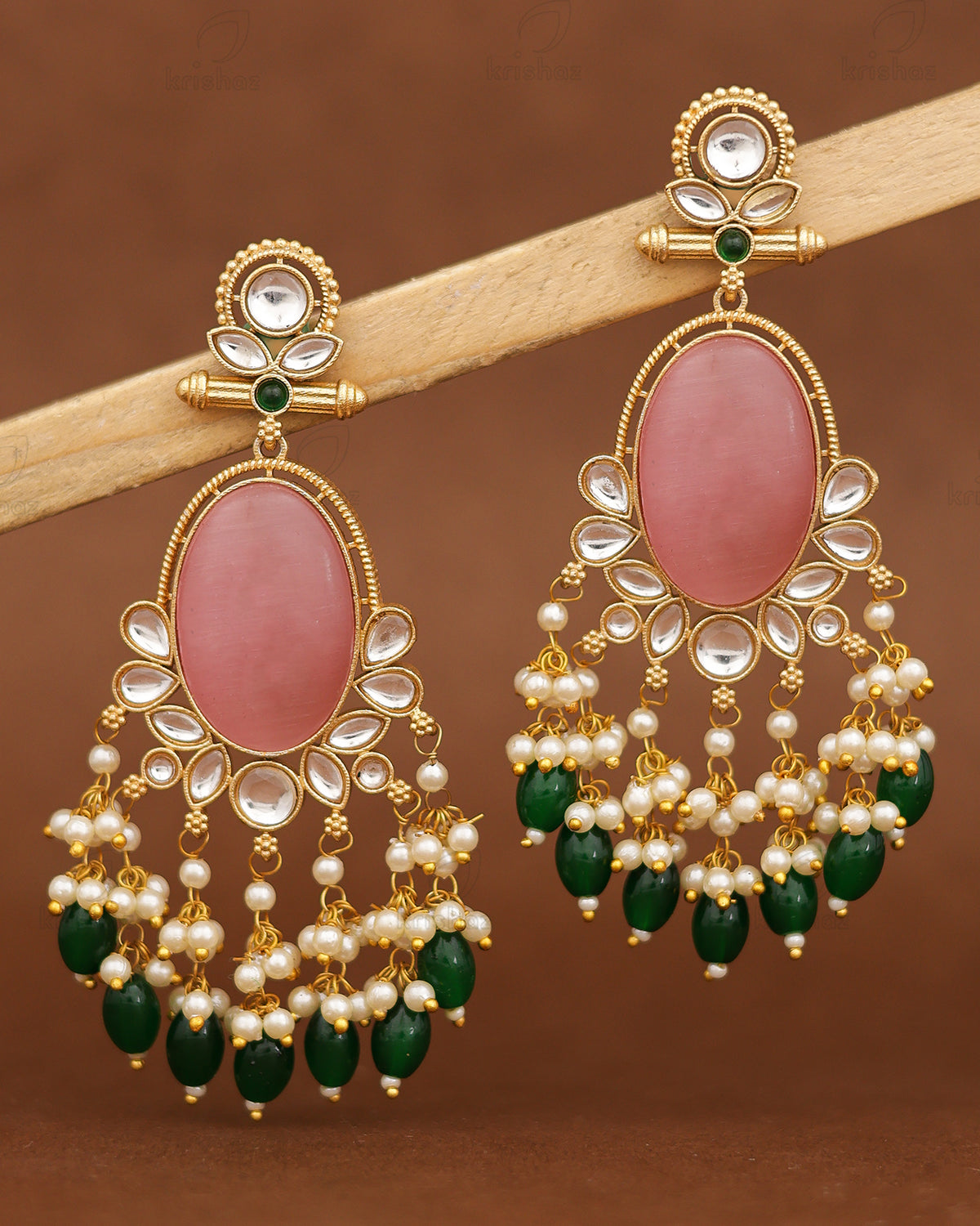 Anokhi Premium Gold Danglers