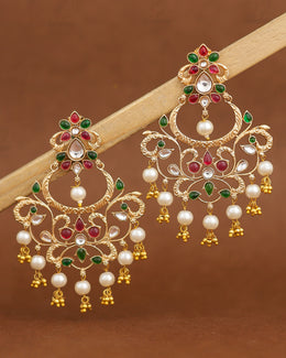 Aradhya Premium Gold Danglers