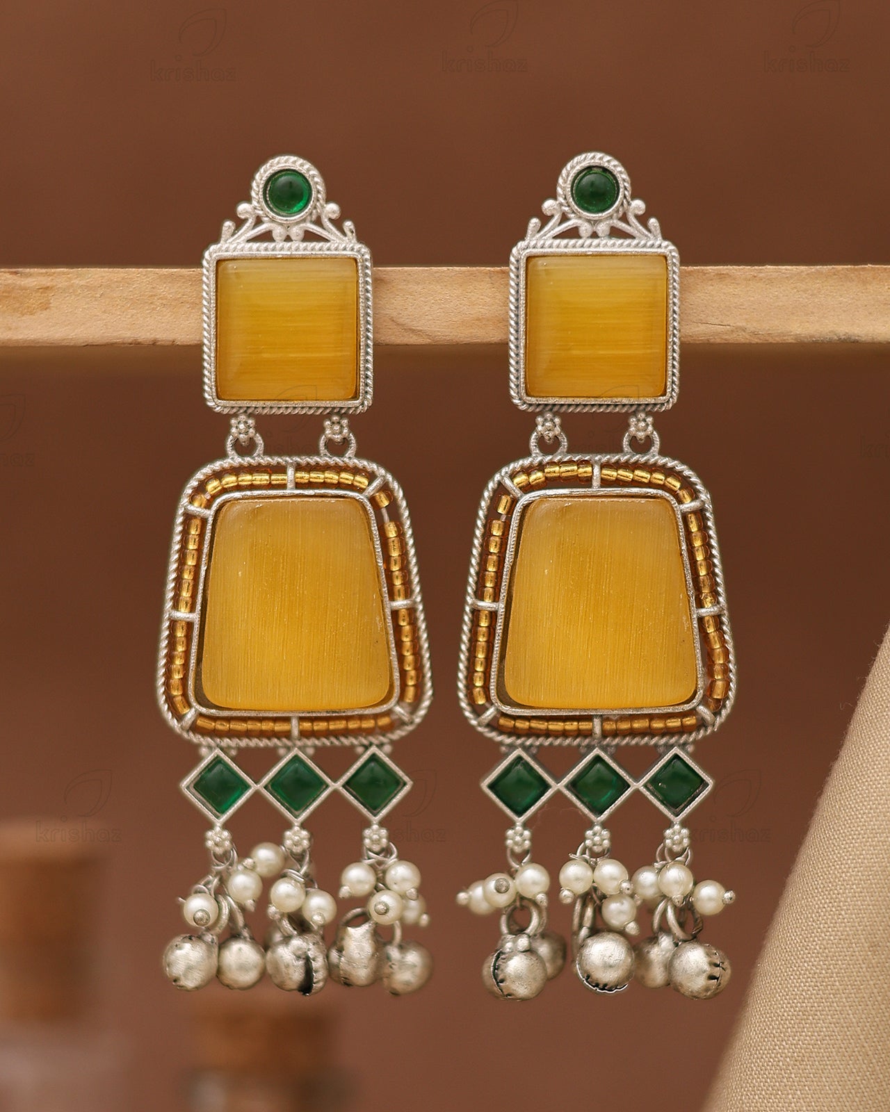 Jalsa Dangler Earrings