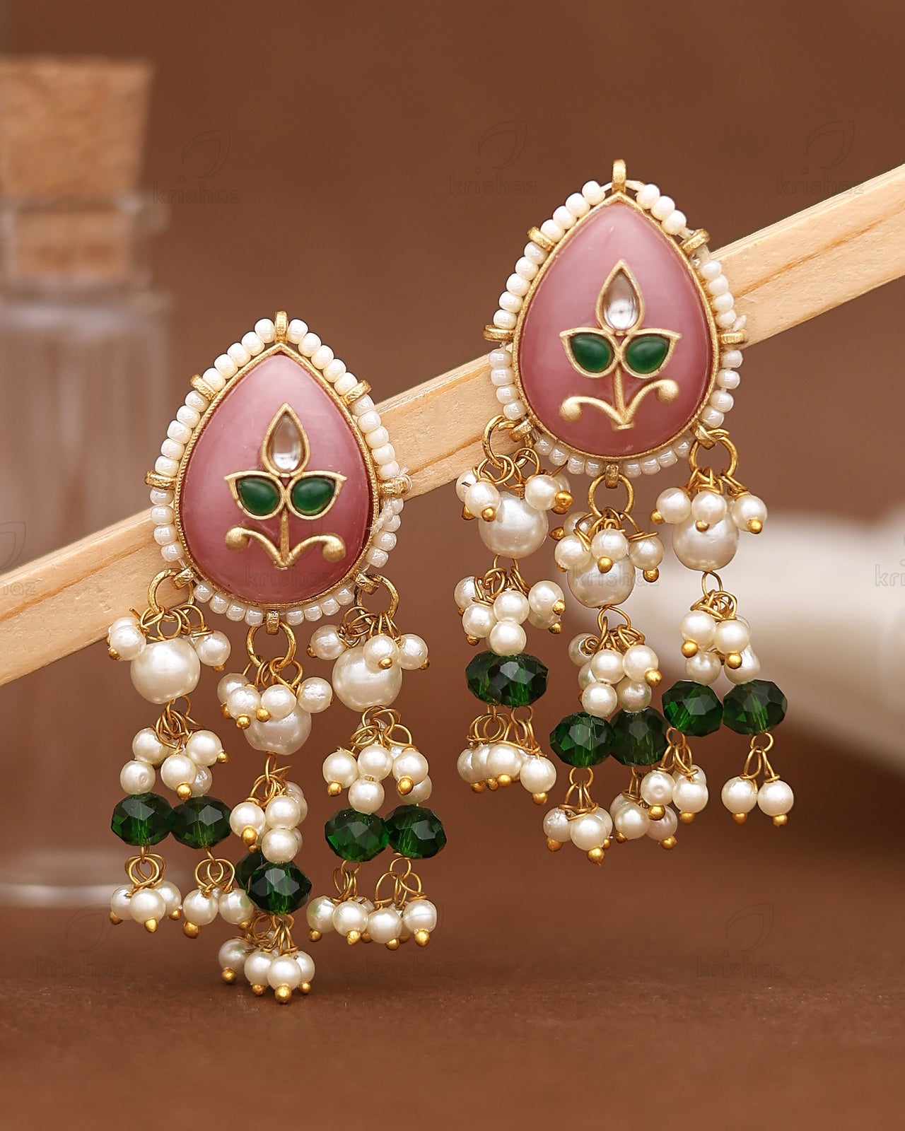 Sagari Premium Gold Danglers