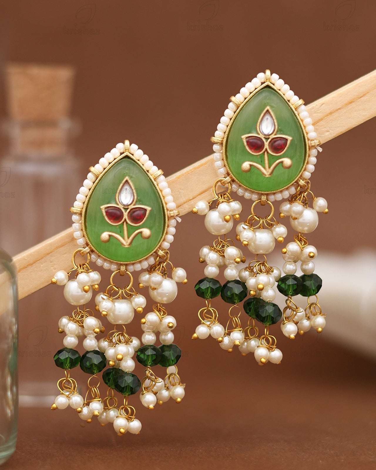 Sagari Premium Gold Danglers