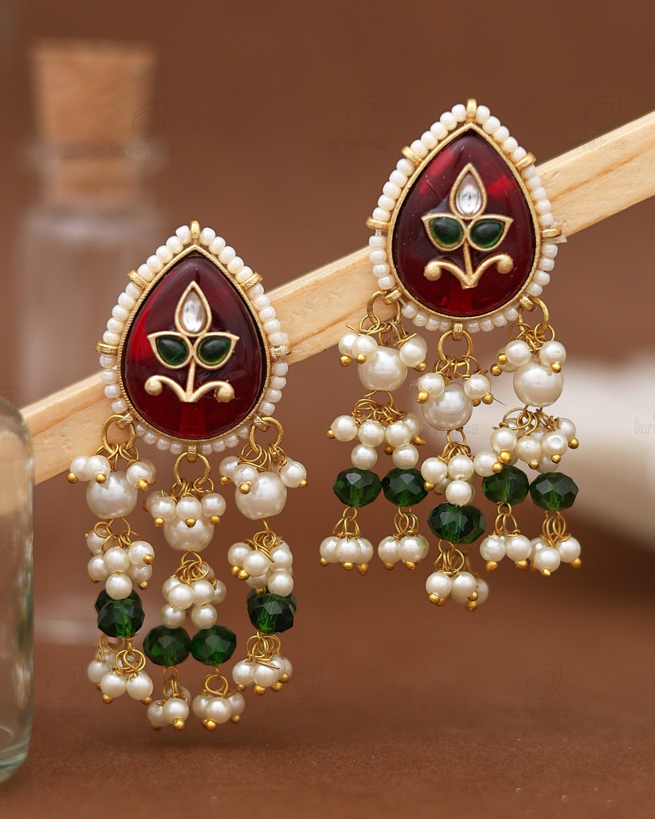 Sagari Premium Gold Danglers