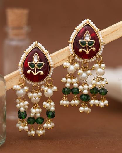 Sagari Premium Gold Danglers