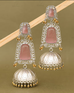 Teertha Premium Jhumki Earrings
