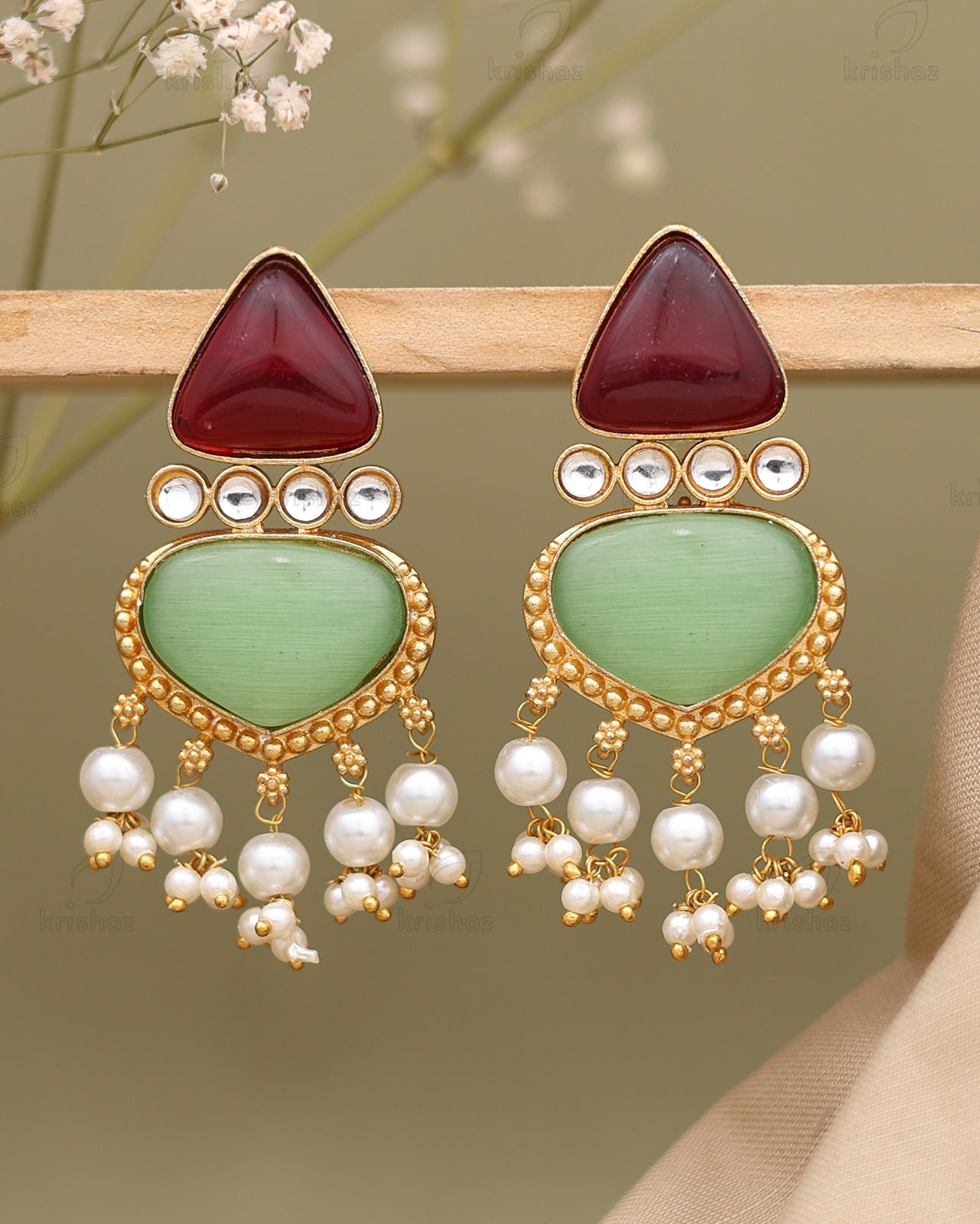 Kaveri Premium Gold Danglers