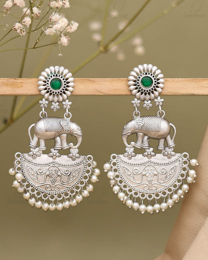 Gajanand Dangler Earrings