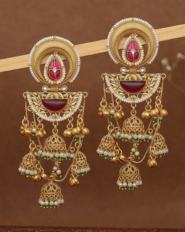 Patiala Moon Kashmiri Jhumki
