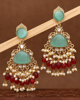 Triveni Premium Gold Danglers