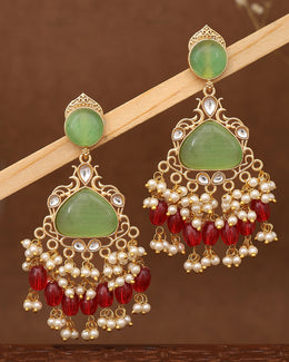Triveni Premium Gold Danglers