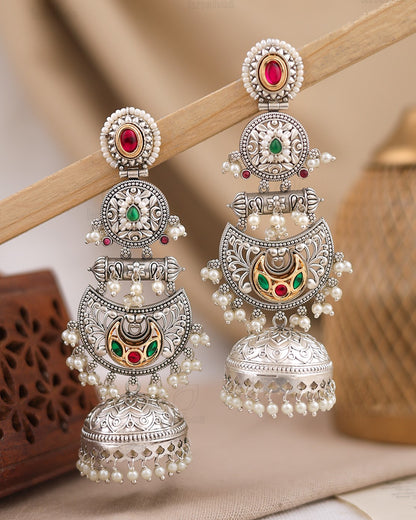 Arundati  Premium Jhumki Earrings